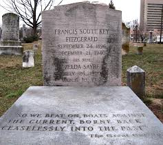 F. Scott Fitzgerald's grave stone